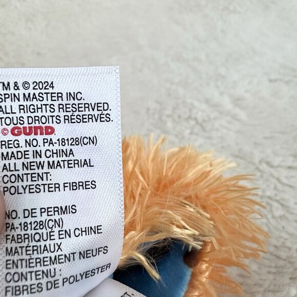 Gund Ms. Rachel Herbie Huggable Lovey Toy Plush Orange Blue Banana Print - Picture 4 of 6